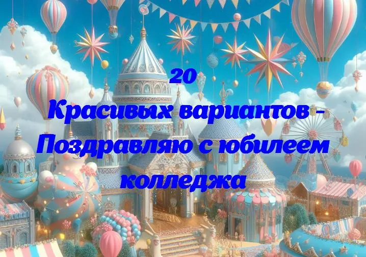 Славим 50 лет обучения: поздравляем с юбилеем нашего колледжа!