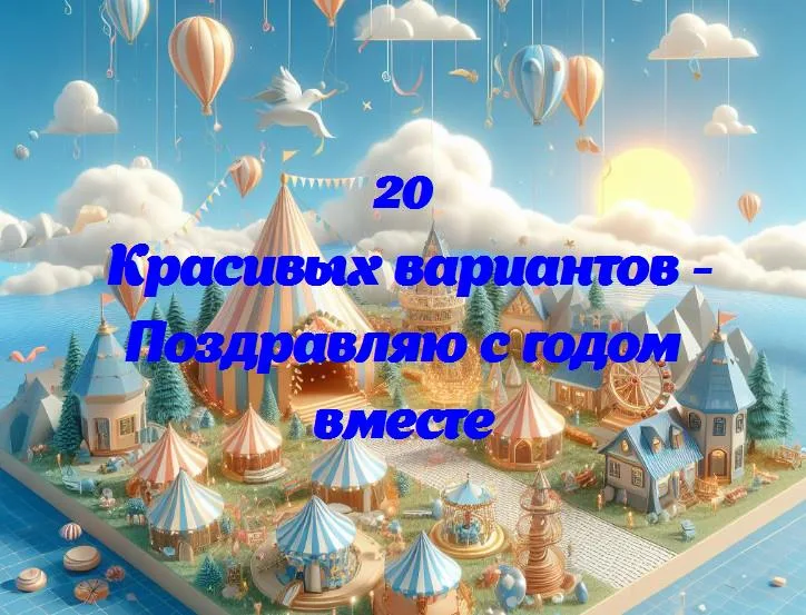 Счастья вам вдвоем: поздравление с годовщиной вместе!