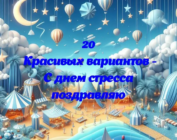 День стресса: поздравляем смельчаков, умеющих смеяться над трудностями!