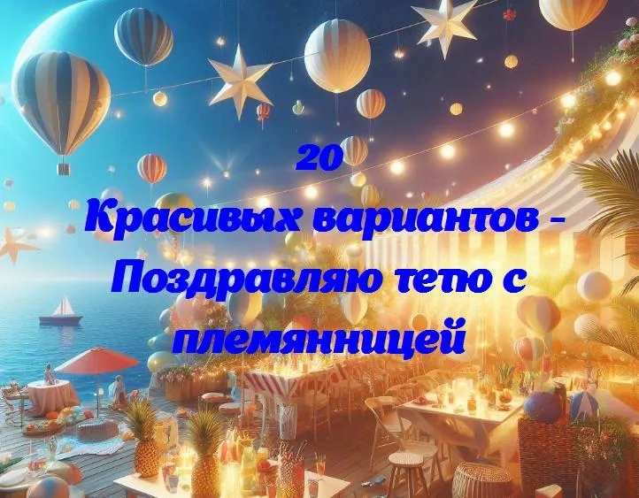 Радость нашего дома: поздравляем тетю с маленькой радостью!