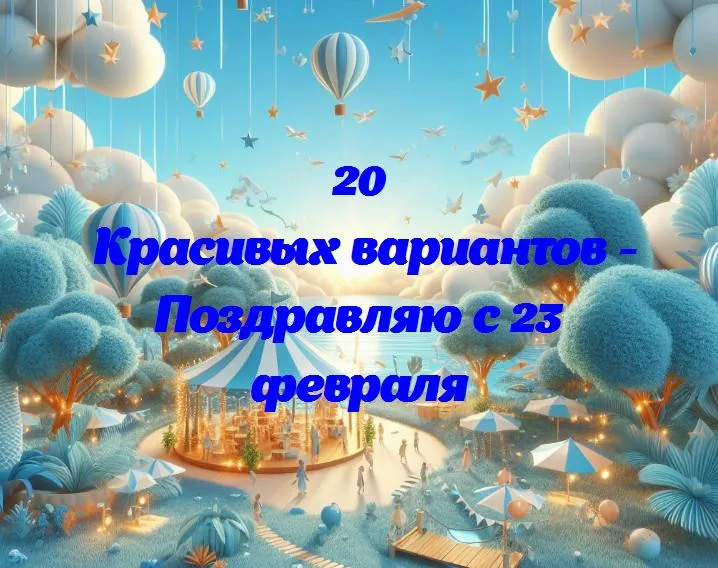 Праздник мужества: поздравляем с 23 февраля!