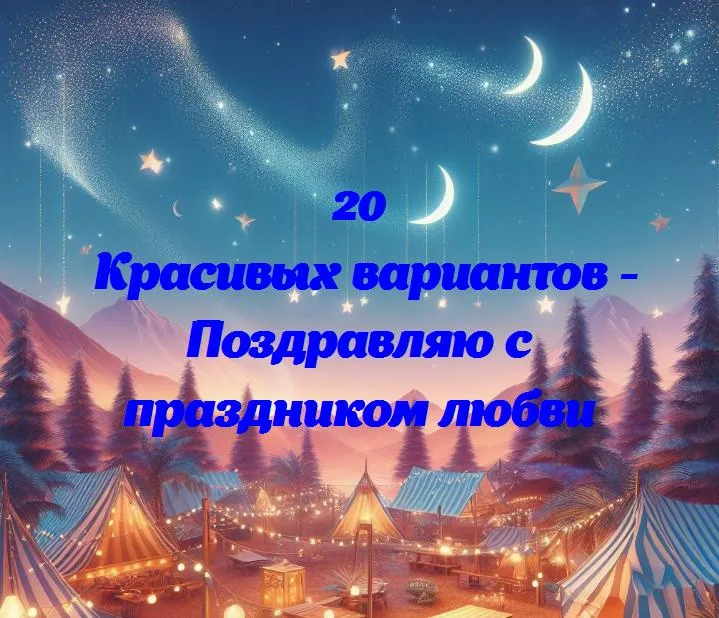 Поздравляю с праздником любви - 20 Поздравлений