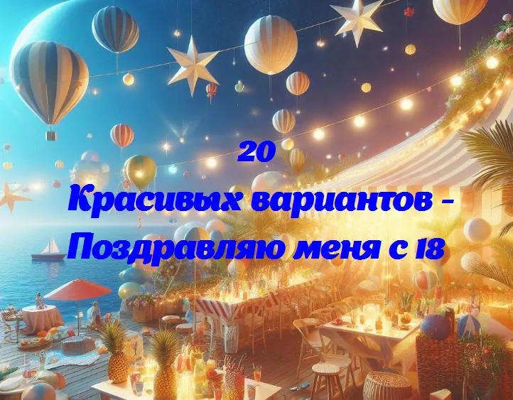 Взрослею с радостью: мои первые 18 лет!