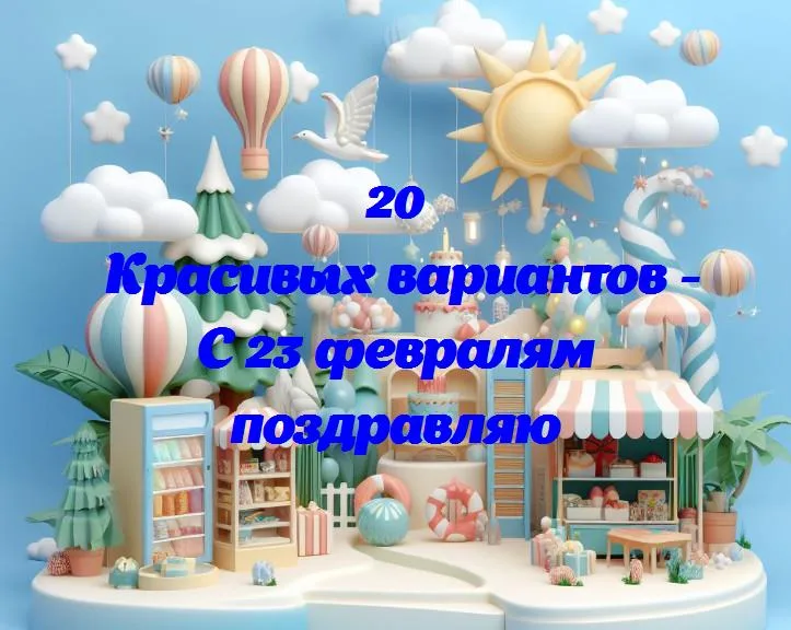 Праздник мужества: с наступающим 23 февраля!