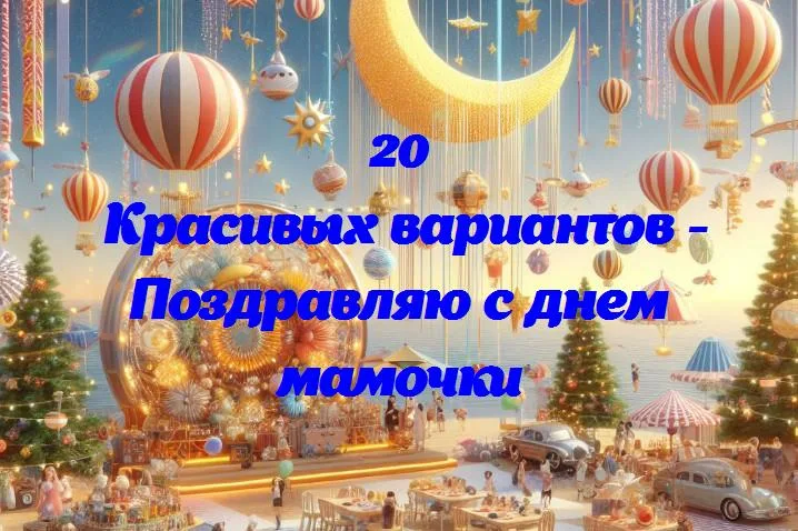 Поздравляю с днем мамочки - 20 Поздравлений