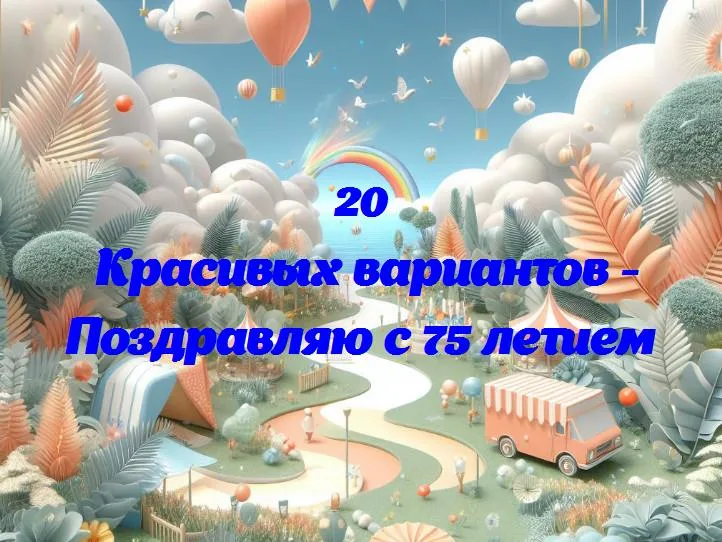 Бриллиантовые 75: поздравляем с юбилеем!