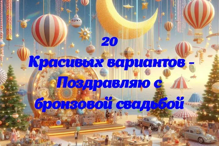 Славим 8 лет вместе: поздравление с бронзовой свадьбой!