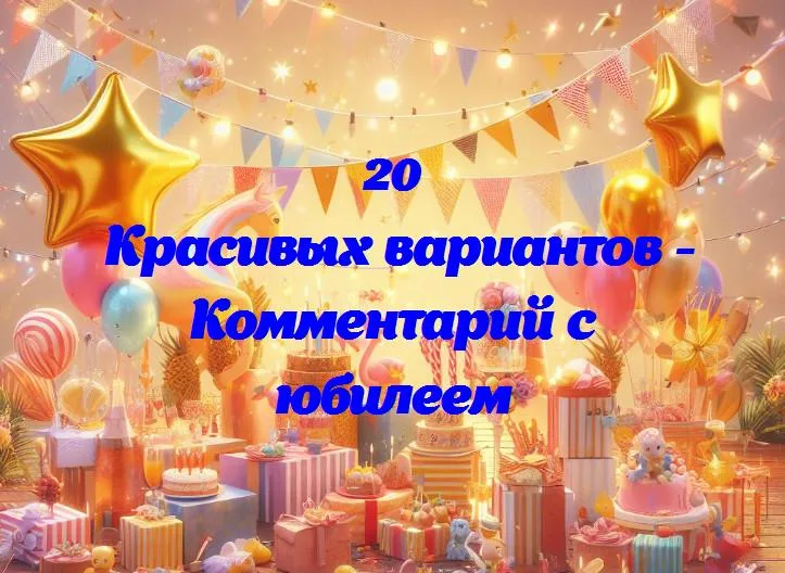 Праздник в комментарии: как поздравлять с юбилеем?