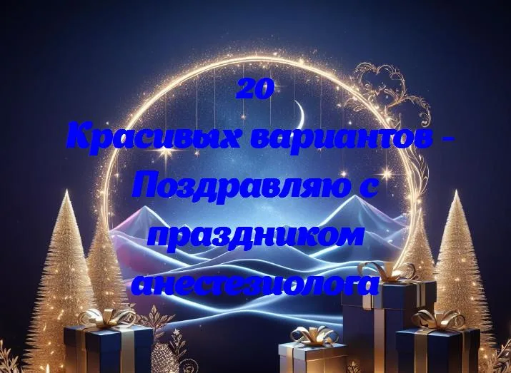 Праздничные аплодисменты: поздравляем анестезиологов за их волшебство!