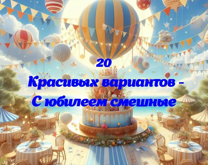 С юбилеем смешные - 20 Поздравлений