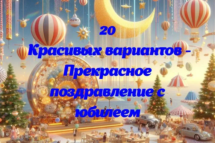 Поздравления с днем юбилея: простые и сердечные идеи для особенного человека