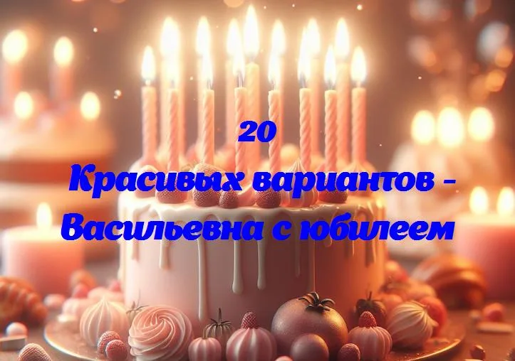 Веселье и смех: юбилей васильевны в кругу друзей и родных