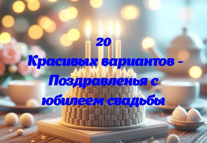 Веселимся вдвоем: 20 простых и красивых поздравлений с юбилеем свадьбы