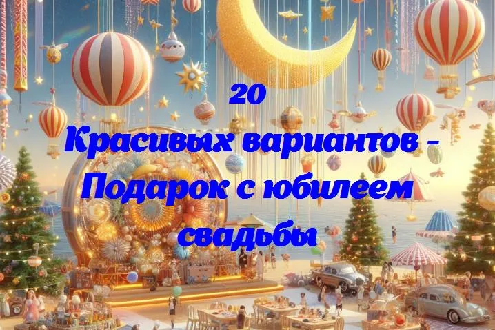 «20 лучших подарков к юбилею свадьбы: идеи для новых эмоций и воспоминаний»