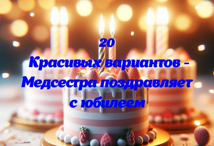 День рождения медсестры: лучшие поздравления с любовью и благодарностью