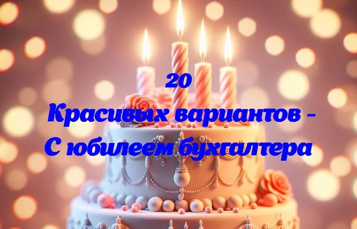 Празднуем трудовой триумф: 20 лет успешного бухгалтерского пути