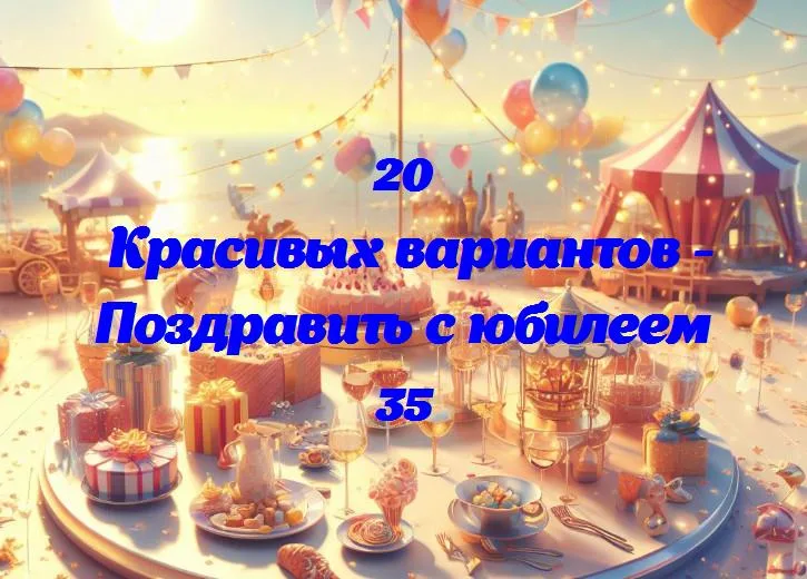 Весёлые 35: поздравляем с днём рождения!