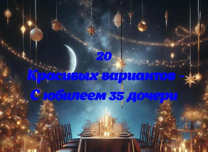 С юбилеем 35 дочери - 20 Поздравлений