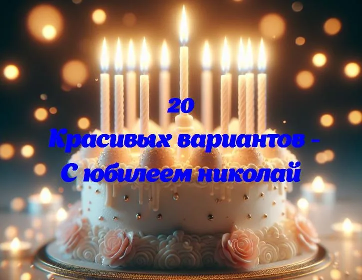 Николай: 50 лет счастья и улыбок!