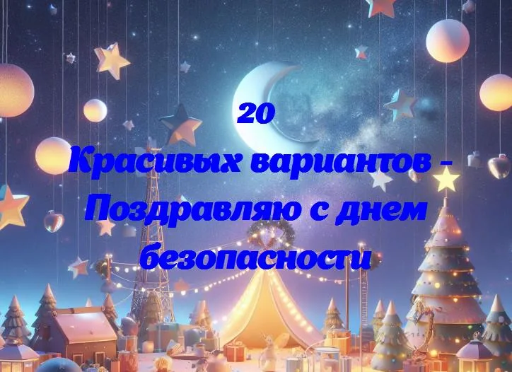 Поздравляю с днем безопасности - 20 Поздравлений