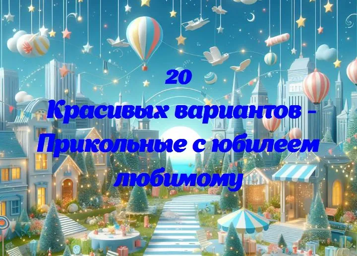 Юбилейный смех: 10 приколов для любимого в этот особенный день