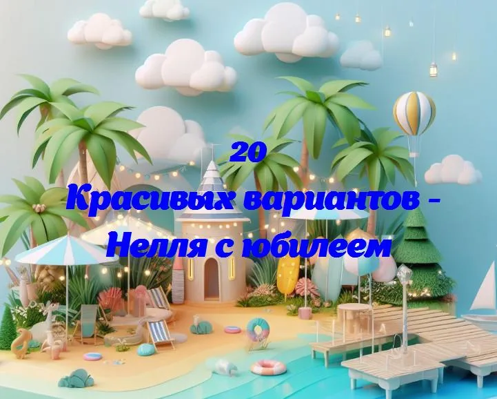 Нелля с юбилеем - 20 Поздравлений