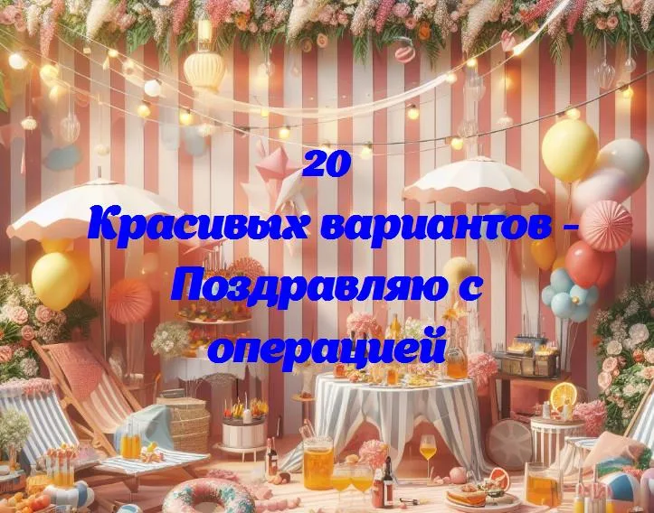 Победа над операцией: поздравляем смельчака с успешным шагом к здоровью!