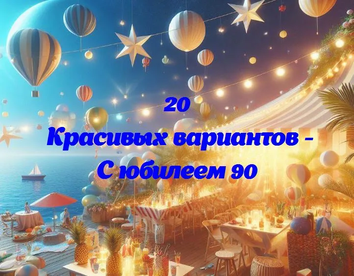 С юбилеем 90 - 20 Поздравлений