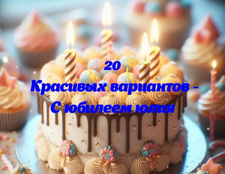 Праздник в честь юлии: 20 лет вместе!