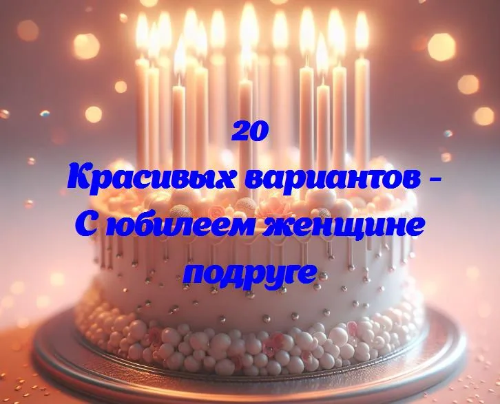 Дорогой подруге с юбилеем: 10 лучших моментов нашего волшебного пути вместе!