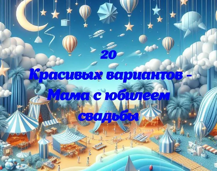 Славим любовь: мама и папа празднуют юбилей свадьбы!