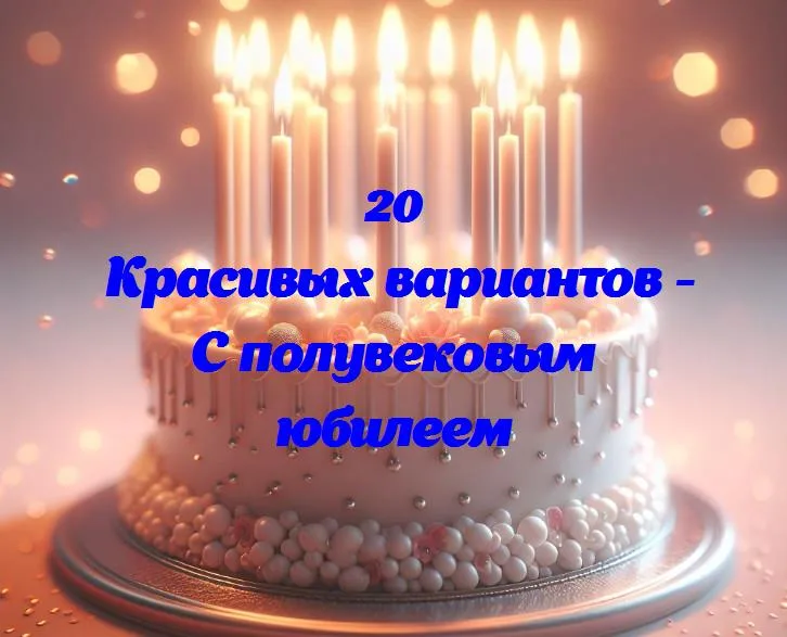 Полувековой юбилей: пятьдесят лет счастья и приключений