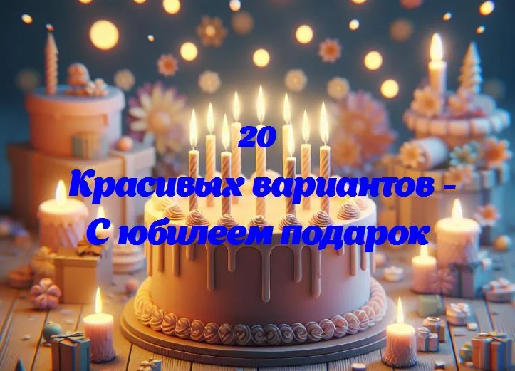 День рождения: почему подарки так важны в юбилейный день?