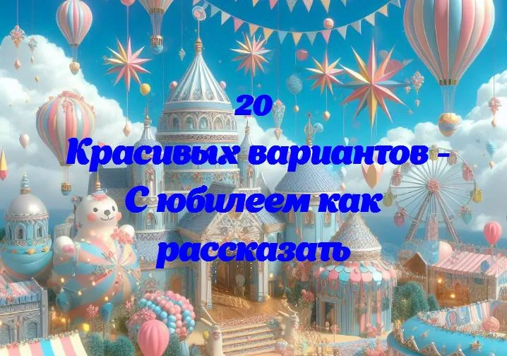 Как поздравить с юбилеем: простые идеи для особенного дня