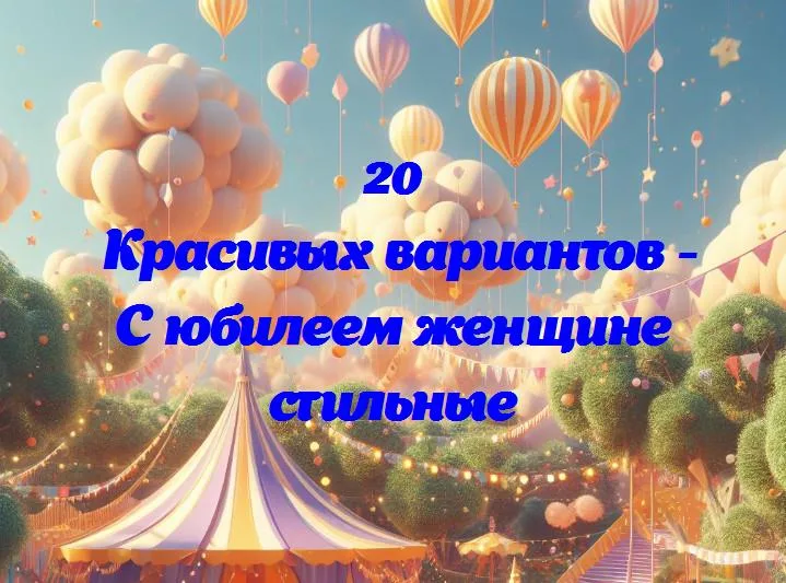 Семья и друзья собрались: юбилей женщины в стильном праздновании