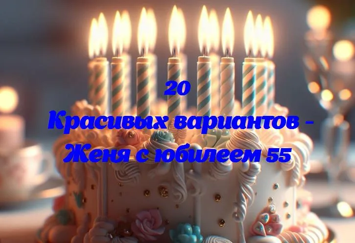 Золотые 55: поздравляем женю с важным юбилеем!