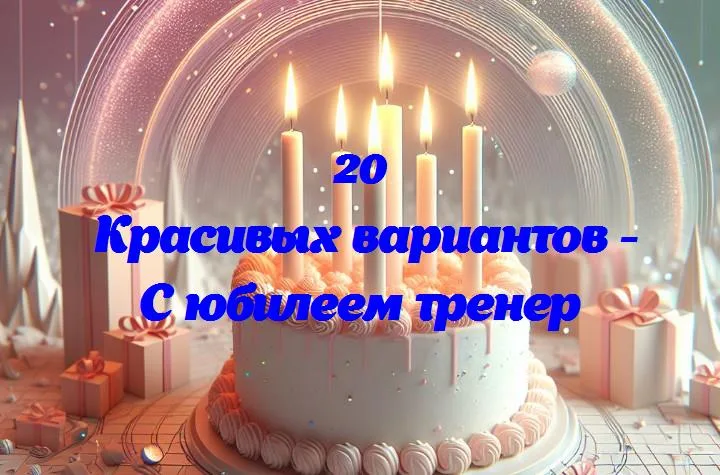 Тренеру — 365 дней радости и побед: юбилей вдохновителя команды