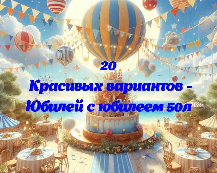 Юбилей с юбилеем 50л - 20 Поздравлений