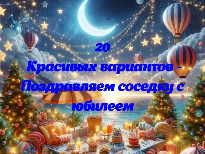 С днем рождения, соседка! 🎉