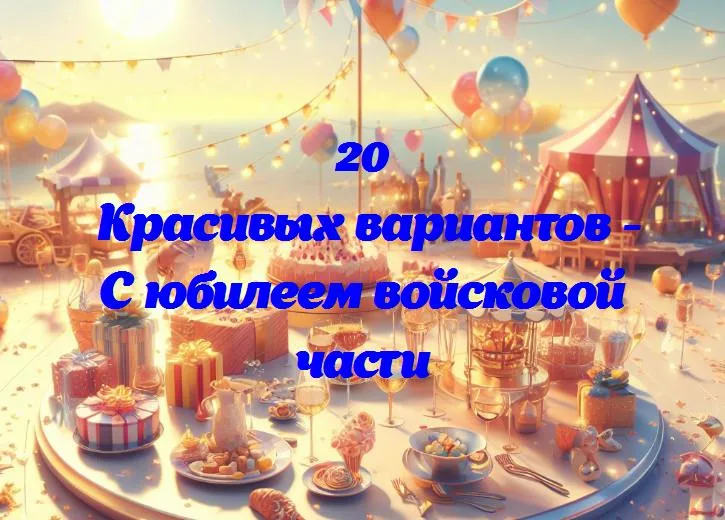 Праздник героев: юбилей войсковой части в очередной раз