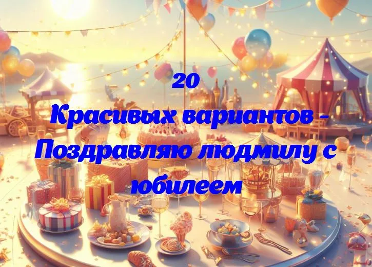 С днём рождения, людмила! 🎉