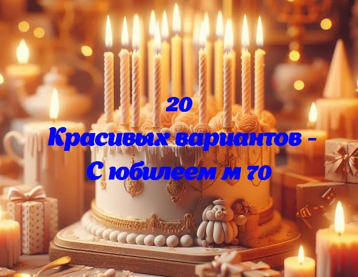 С юбилеем м 70 - 20 Поздравлений