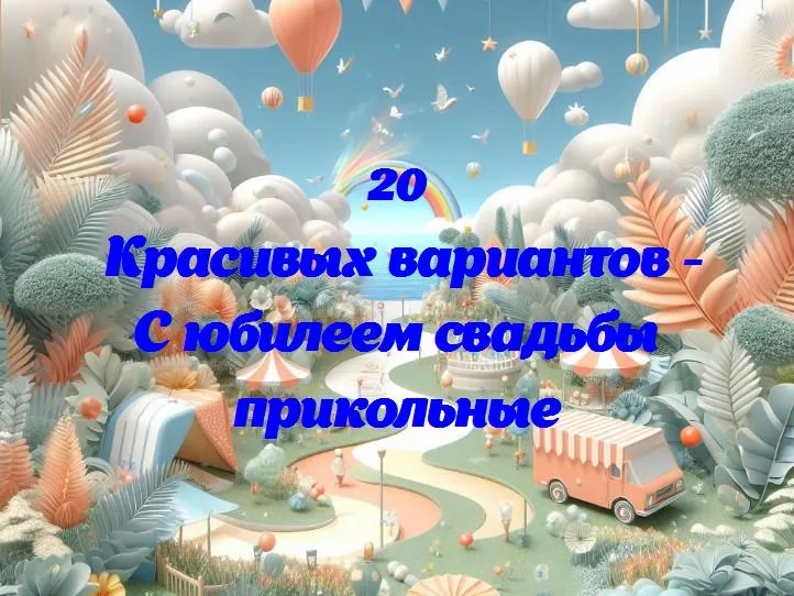 С юбилеем свадьбы прикольные - 20 Поздравлений