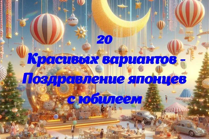 Поздравление японцев с юбилеем - 20 Поздравлений