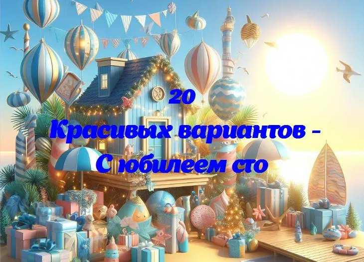 С юбилеем сто - 20 Поздравлений