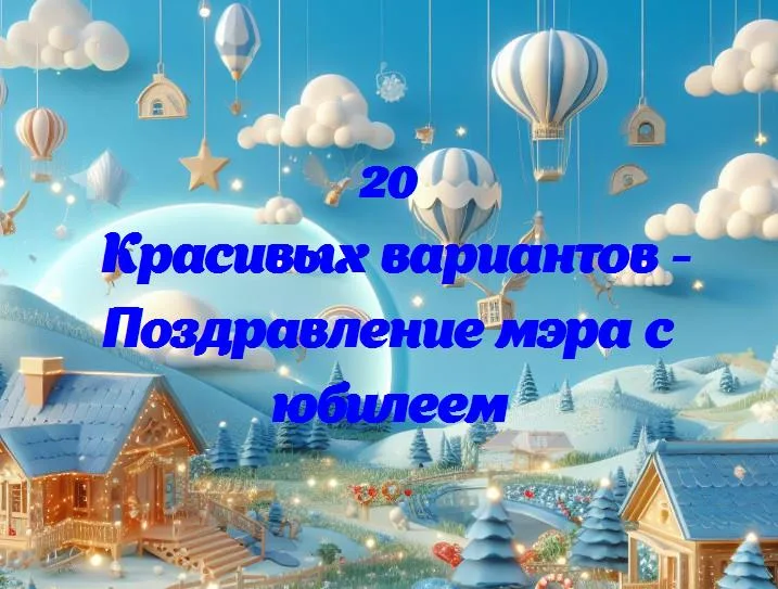 День рождения нашего мэра: поздравляем с юбилеем!