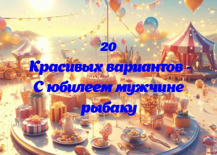 Рыболовный праздник: юбилей мужчины, чьи удочки поистине волшебны