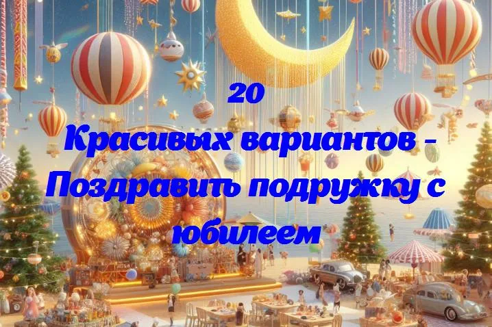 День радости: поздравляем лучшую подругу с юбилеем!