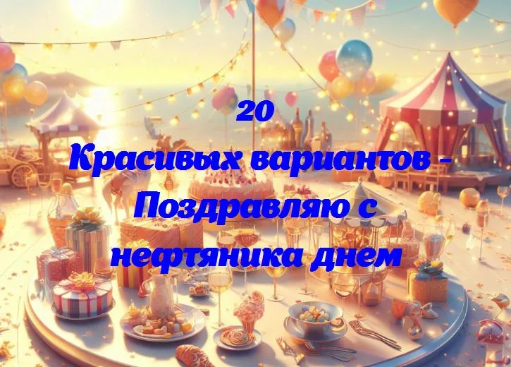 «с днем нефтяника: радости и энергии!»