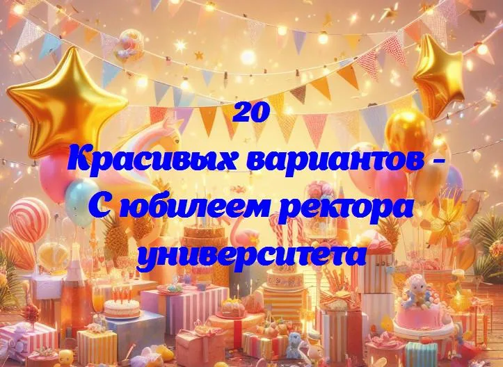 Радость и гордость: 25 лет во главе университета – юбилей ректора